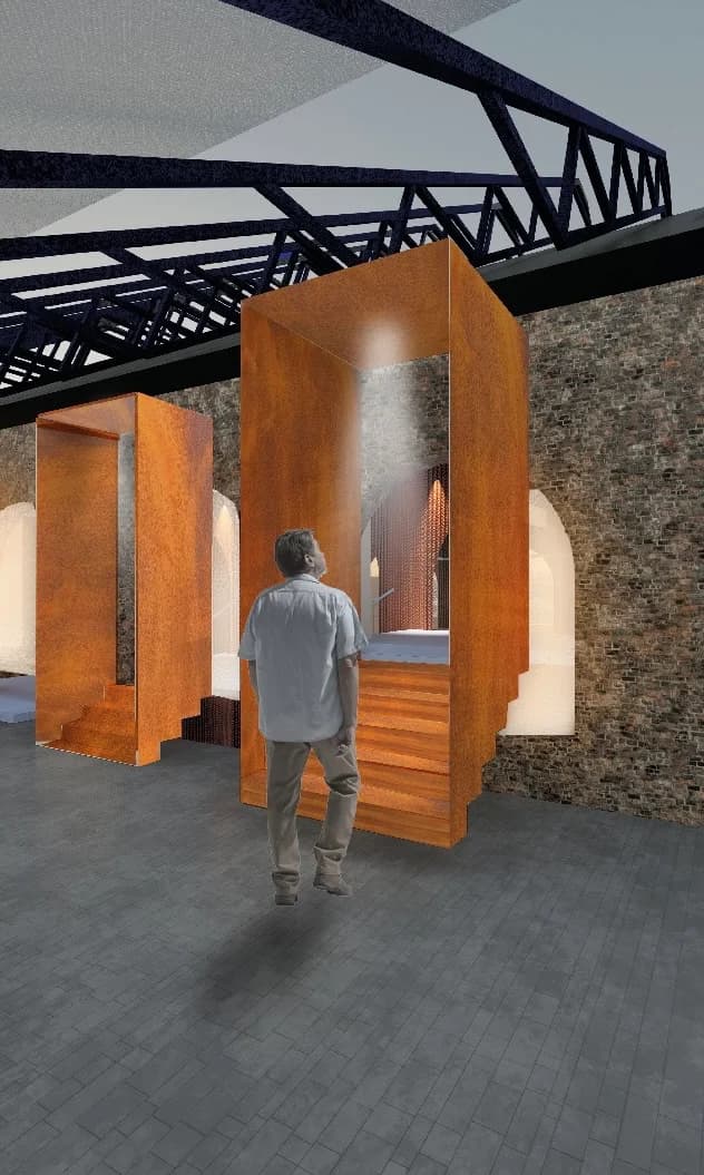 The Disrupted Town Hall, image 5, work by Abeen Sami