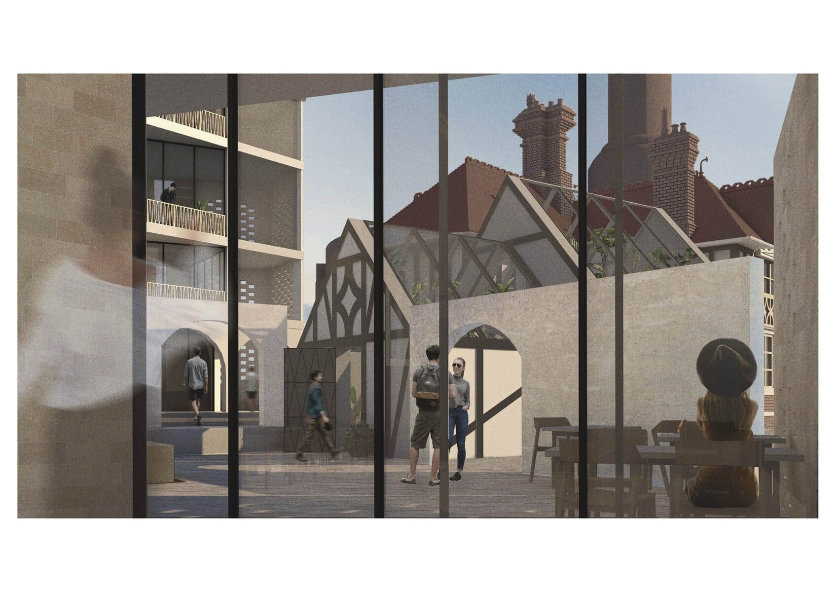Shrewsbury Cultural Node · development view 2