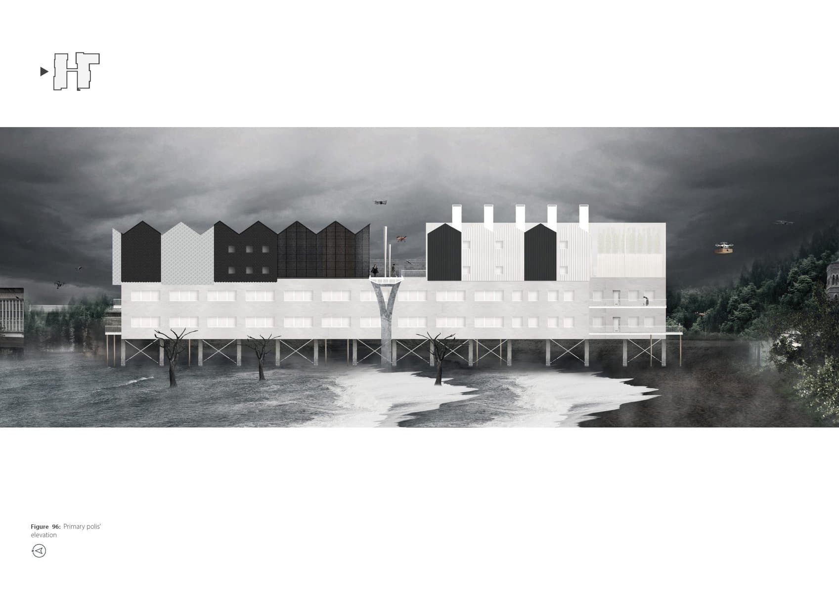 Wild(life) city: Above Sea Level, image 5, work by Justina Naruseviciute