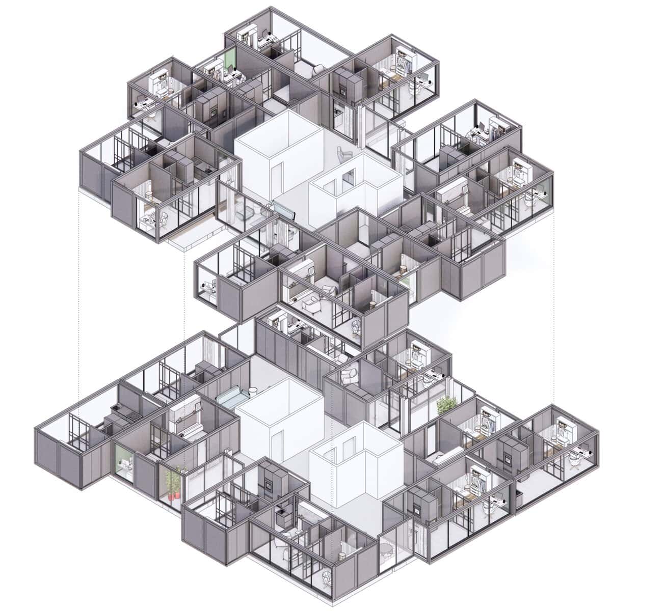 Building tomorrow, one module at a time, image 4, work by Ahsan Bashir