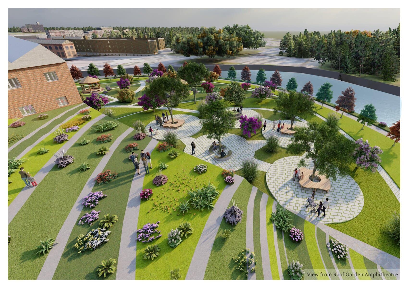The Mill Quarter - A Cultural Edgeland Transforming History into a Modern Urban Oasis, image 1, work by Neha Lad