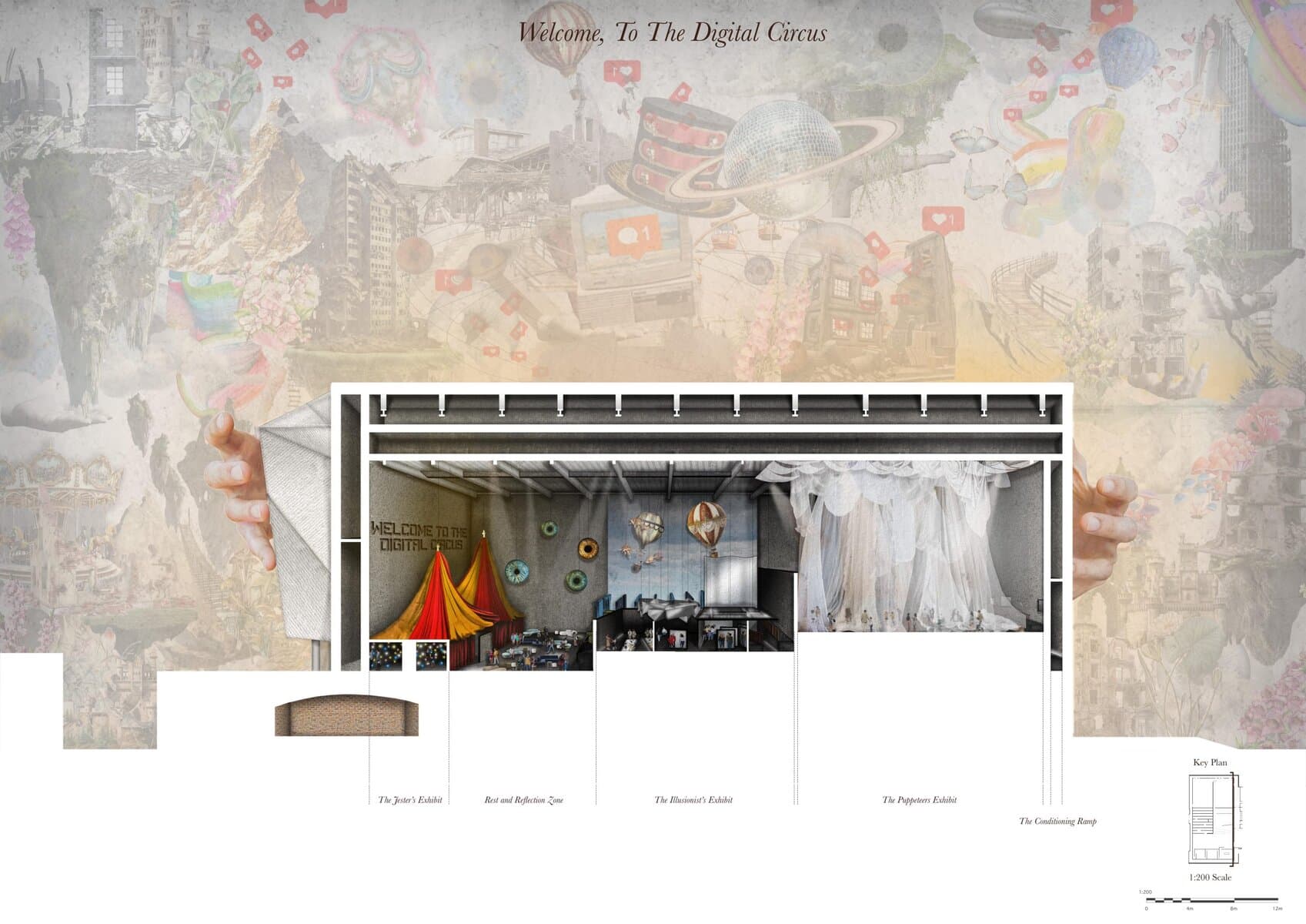 Welcome, to The World of The Digital Circus., image 2, work by Samantha Cutler