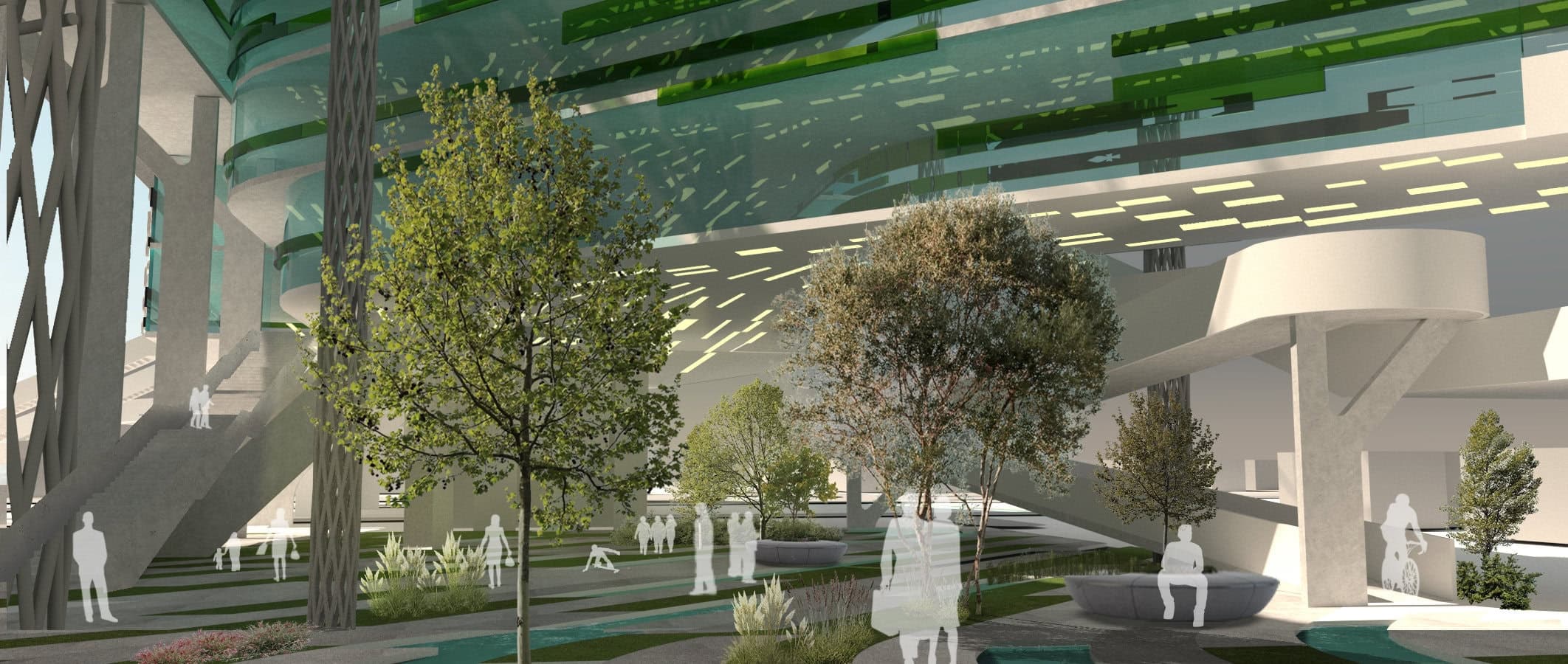 Productive Landscapes : PoroCity, image 5, work by Muhammed Aziz