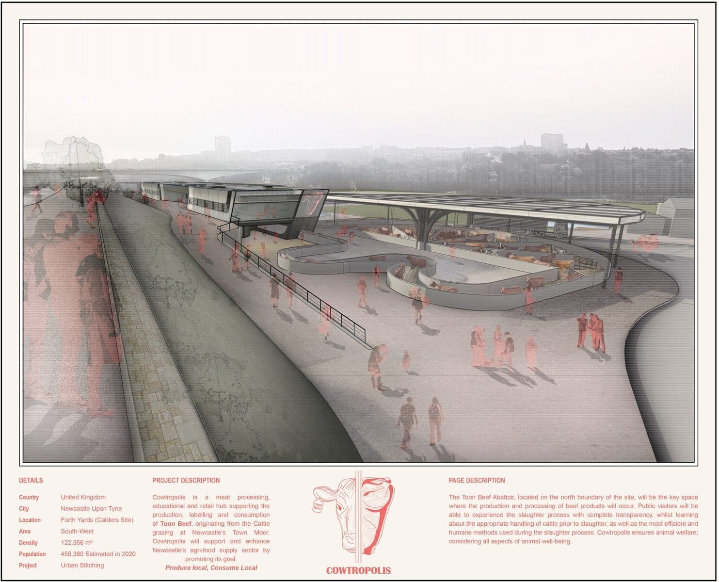 Cowtropolis, image 3, work by David Alvan