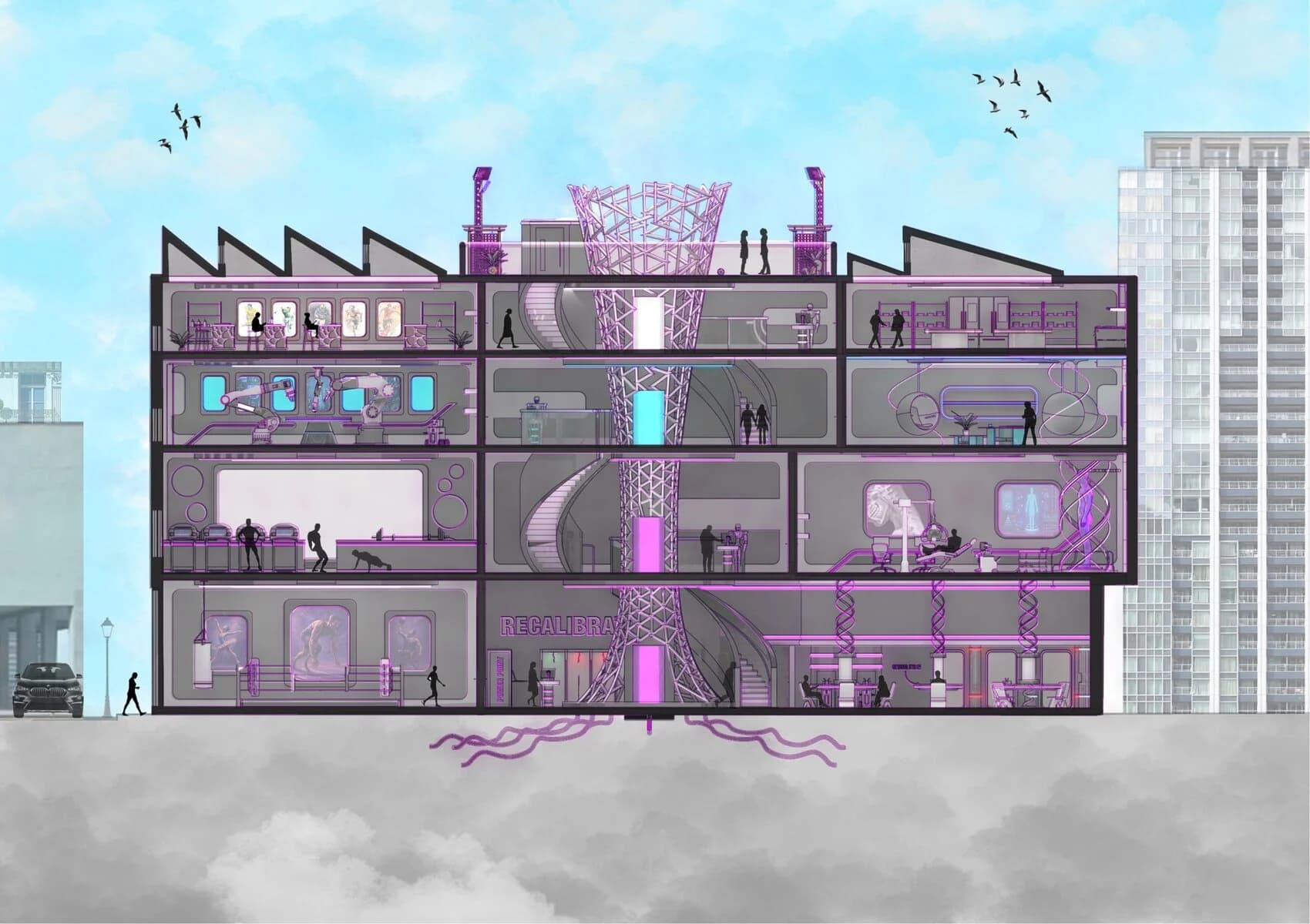 Recalibrate, submitted work by Angelina Constantinides