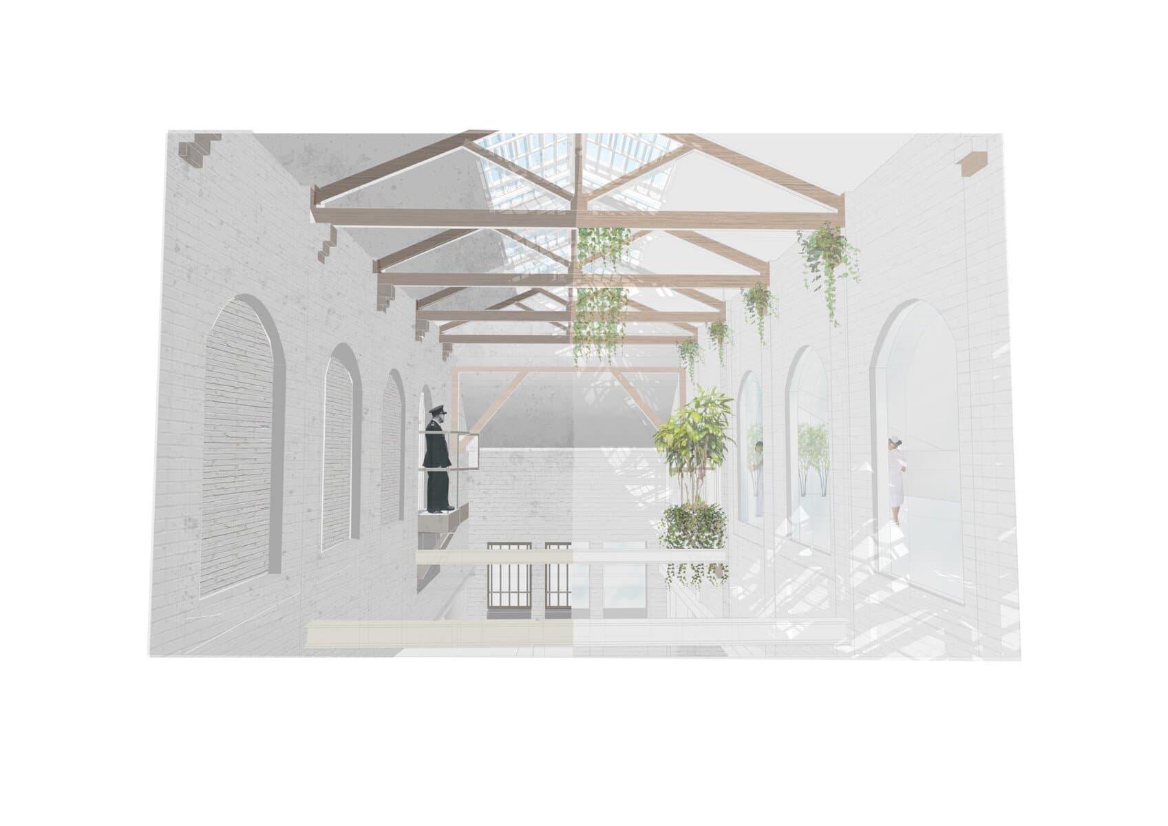 Shrewsbury County Gaol · development view 2