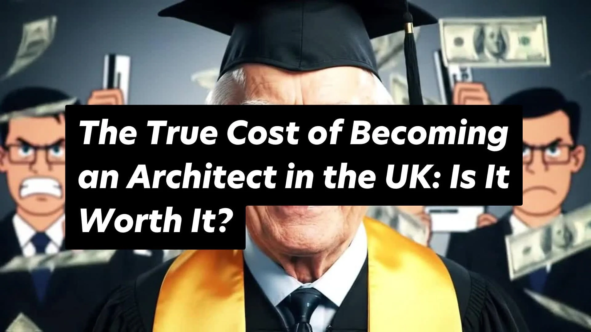 Graduations promise vs. architectures challenges: Exploring the real price of an architecture career in the UK.