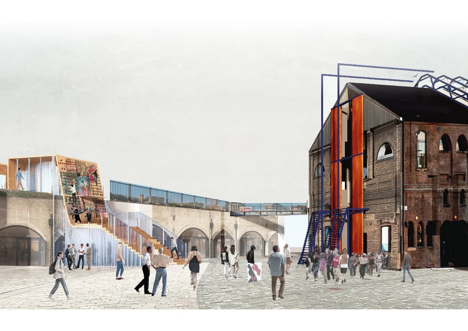 The Disrupted Town Hall, submitted work by Abeen Sami
