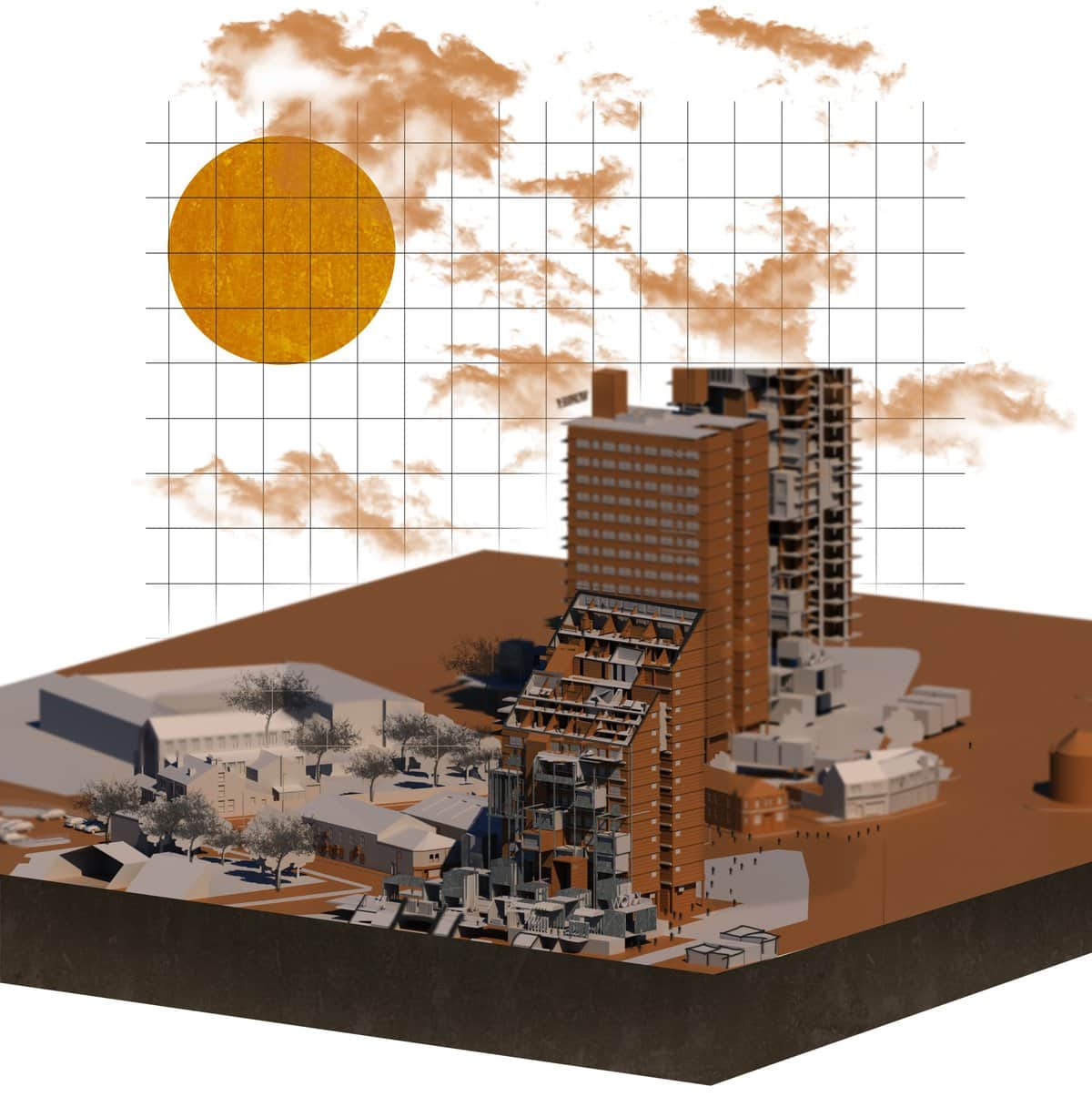 Literacy and empowerment: Re-casting the tower blocks of New Wortley, submitted work by Nour Al Ali