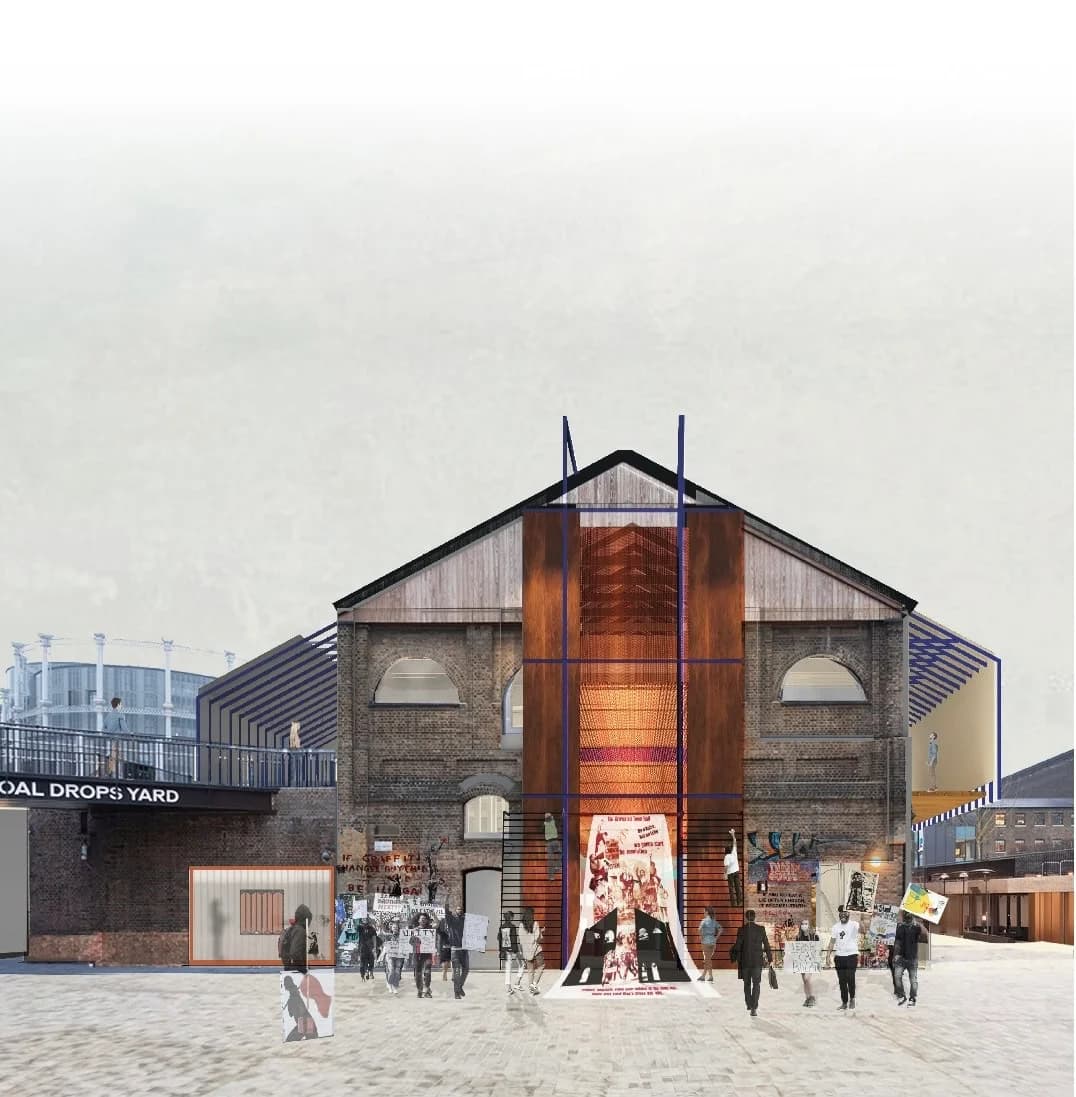 The Disrupted Town Hall, image 2, work by Abeen Sami