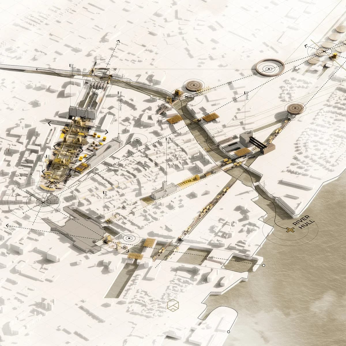 A Civic Campus (Narrative of Type-Formation), image 1, work by Pav Bharaj