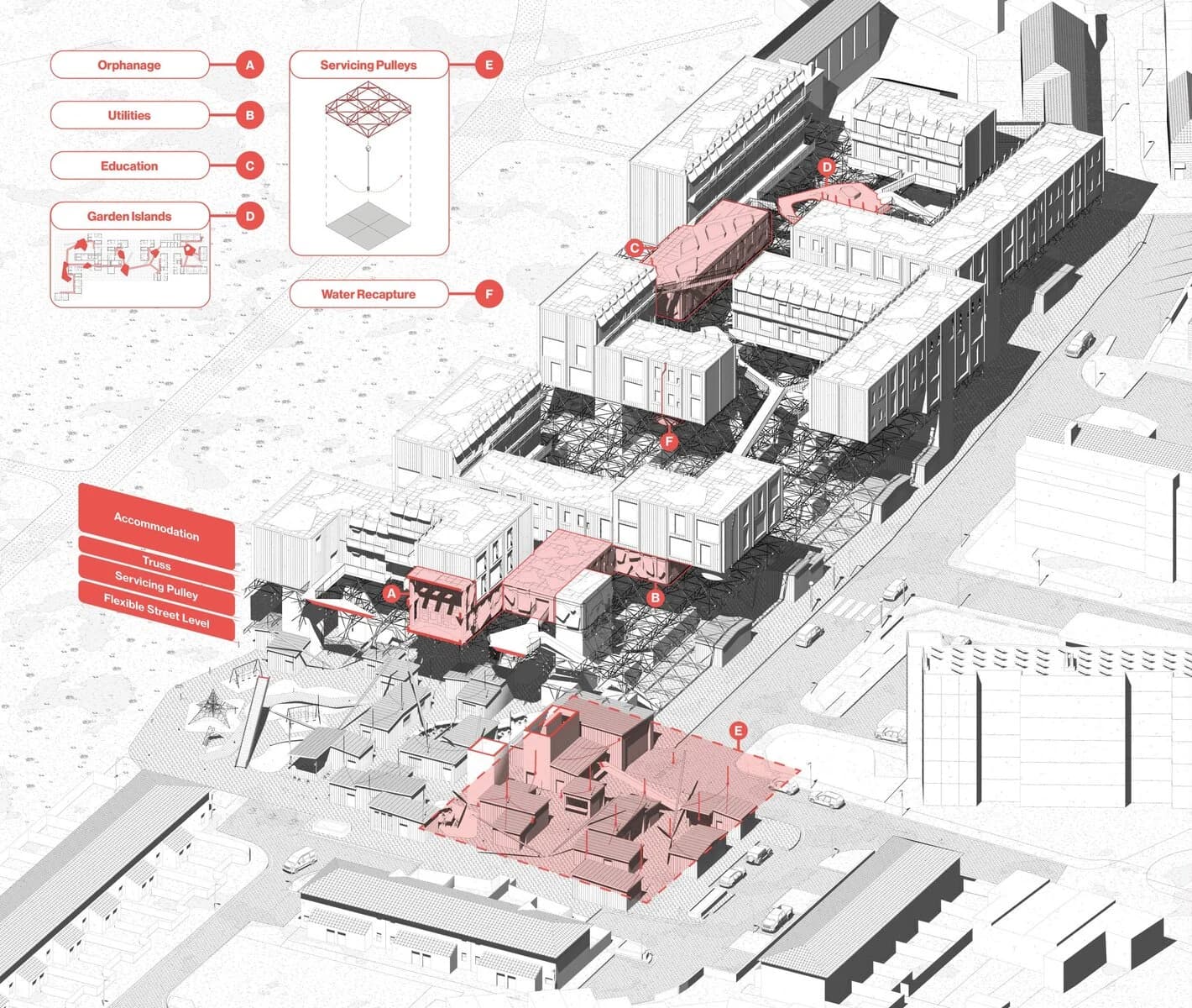 Raising Refuge, image 1, work by Robbie Michael