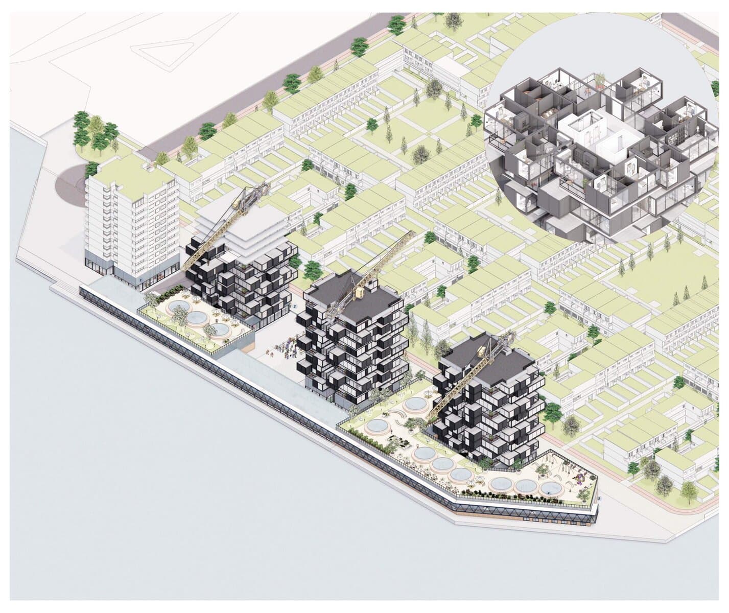 Building tomorrow, one module at a time, image 5, work by Ahsan Bashir