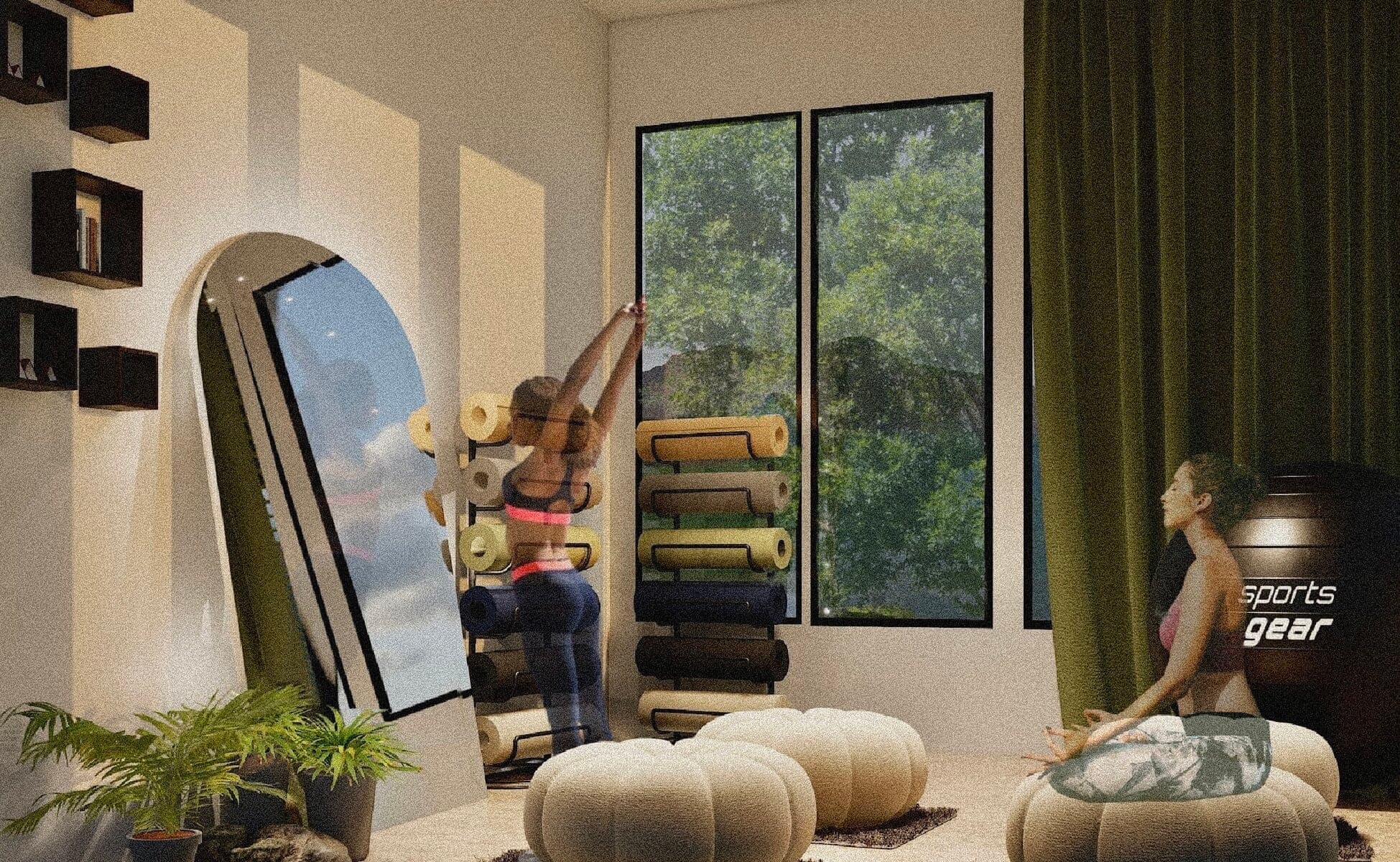 Verdis Reflections, image 4, work by Ife Ilori