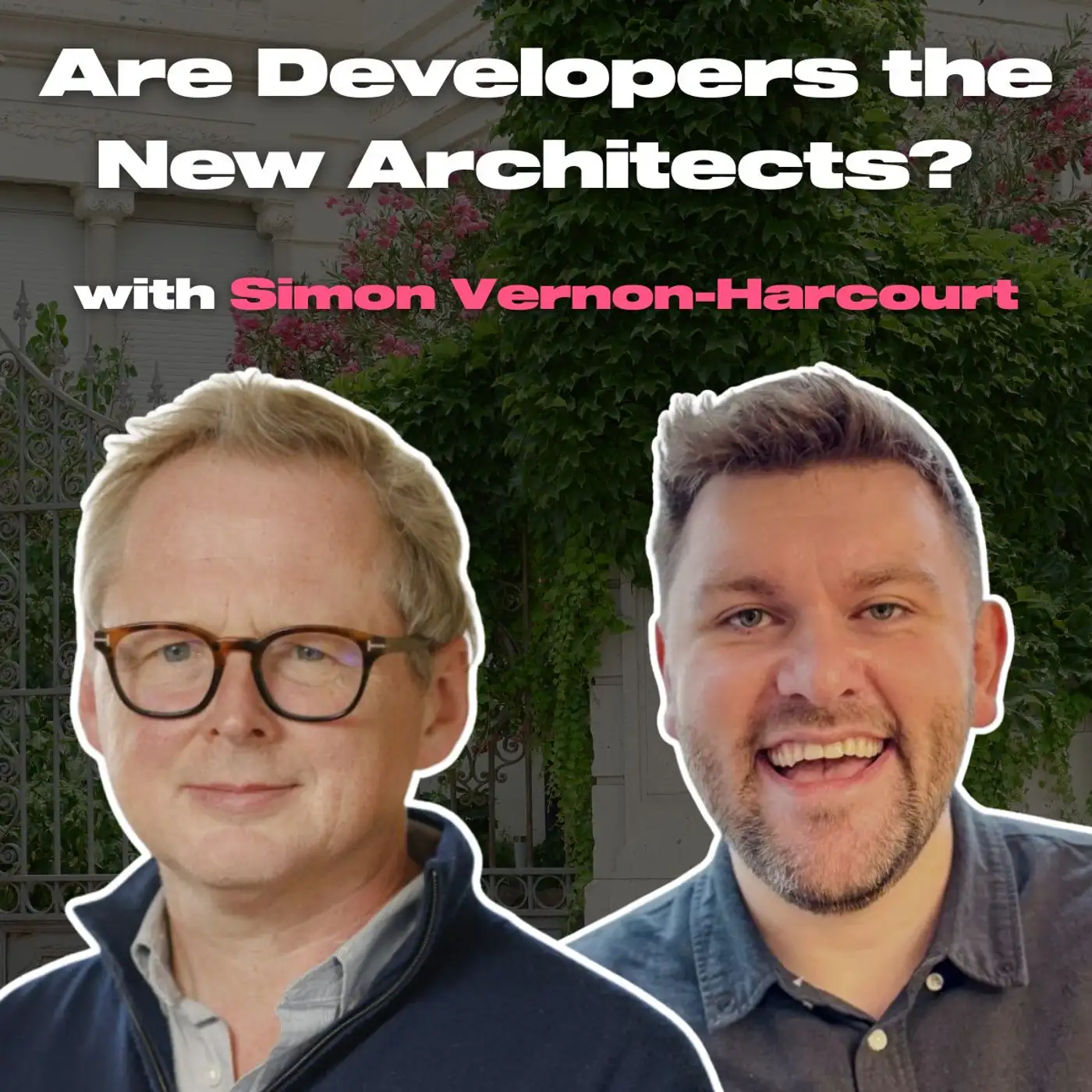 Cover artwork for Are Developers the New Architects? Simon Vernon Harcourt’s Journey