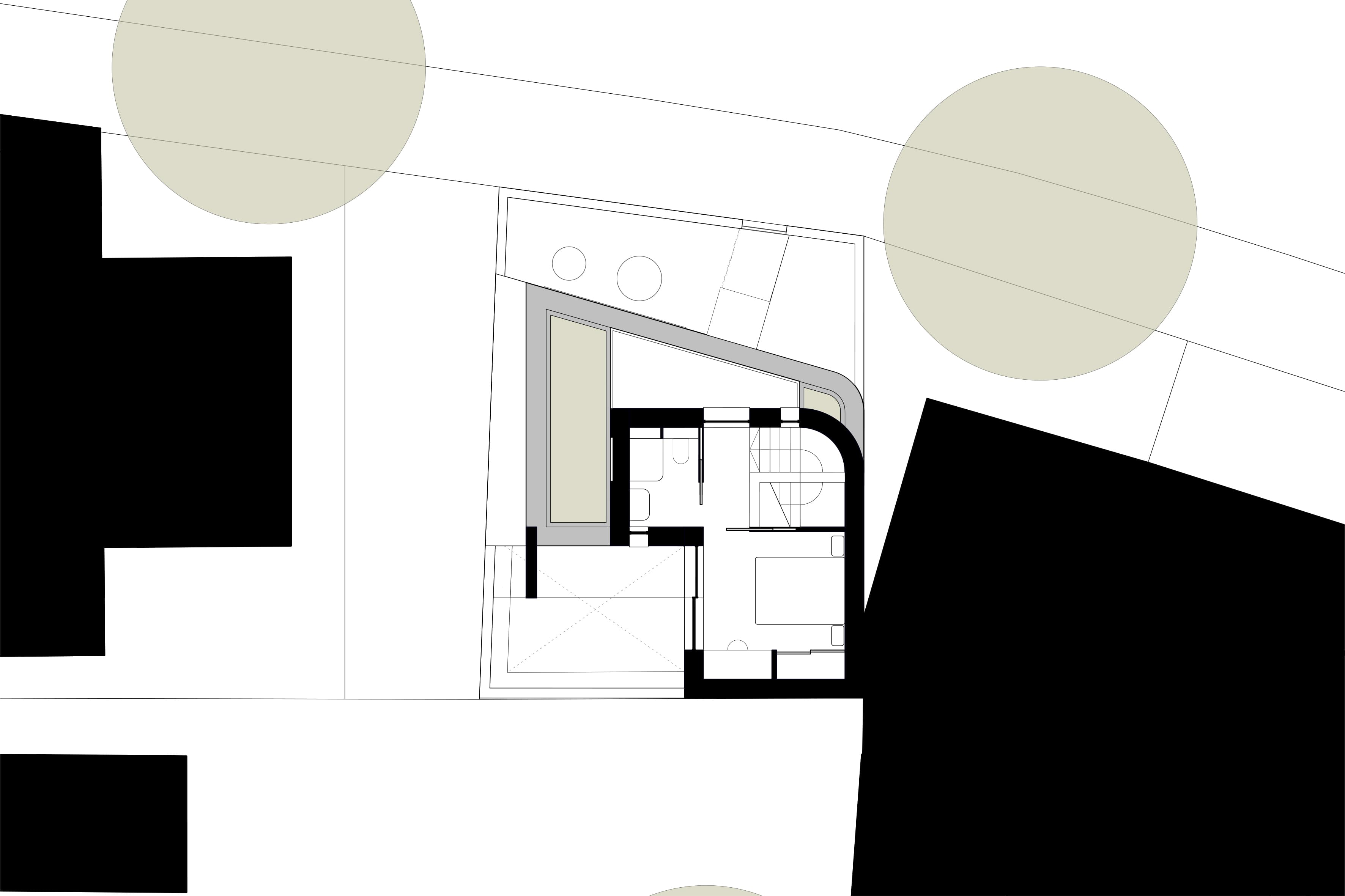 Proposed roof plan.
