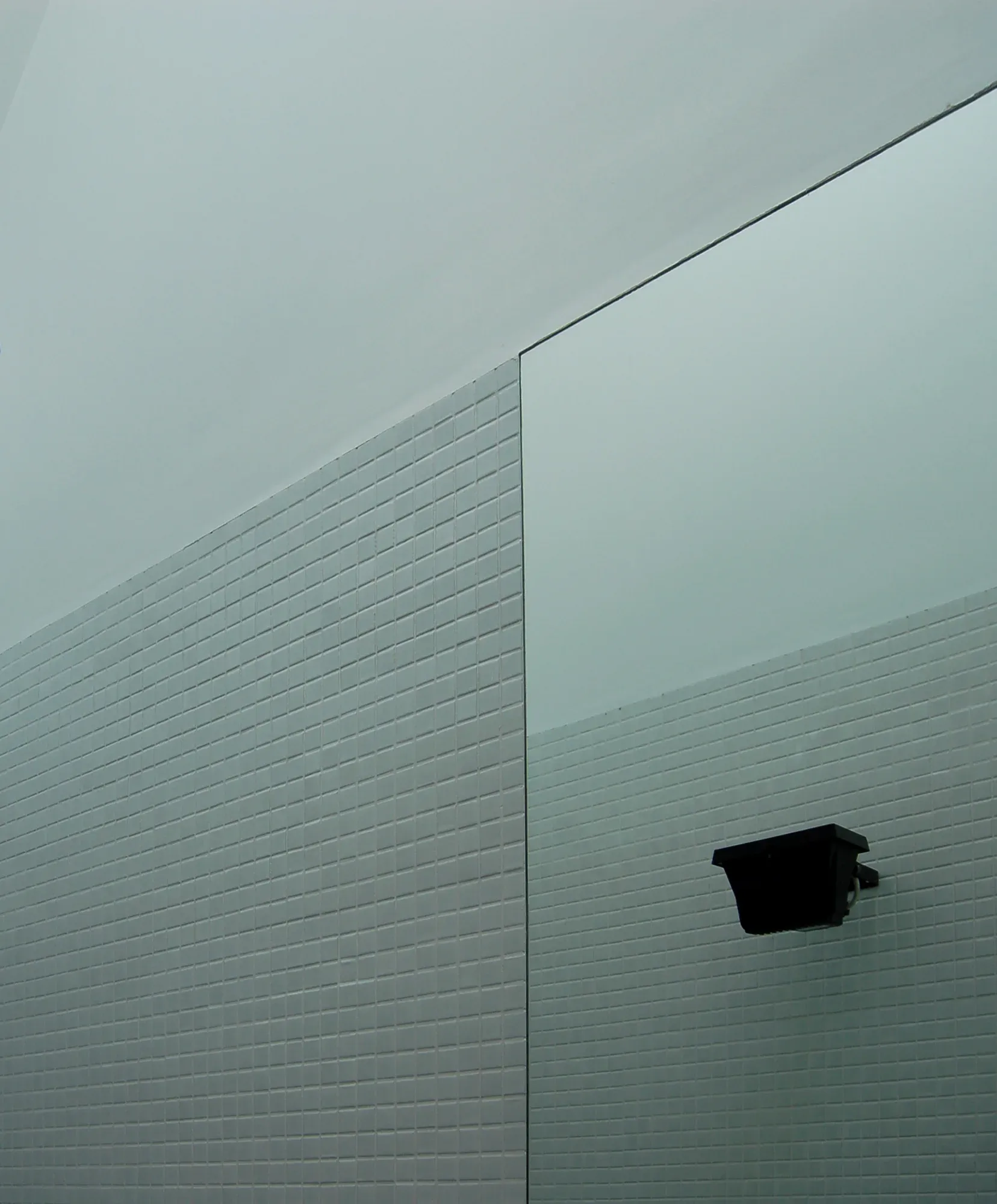 Glazing and pale tiles define the shower enclosure.