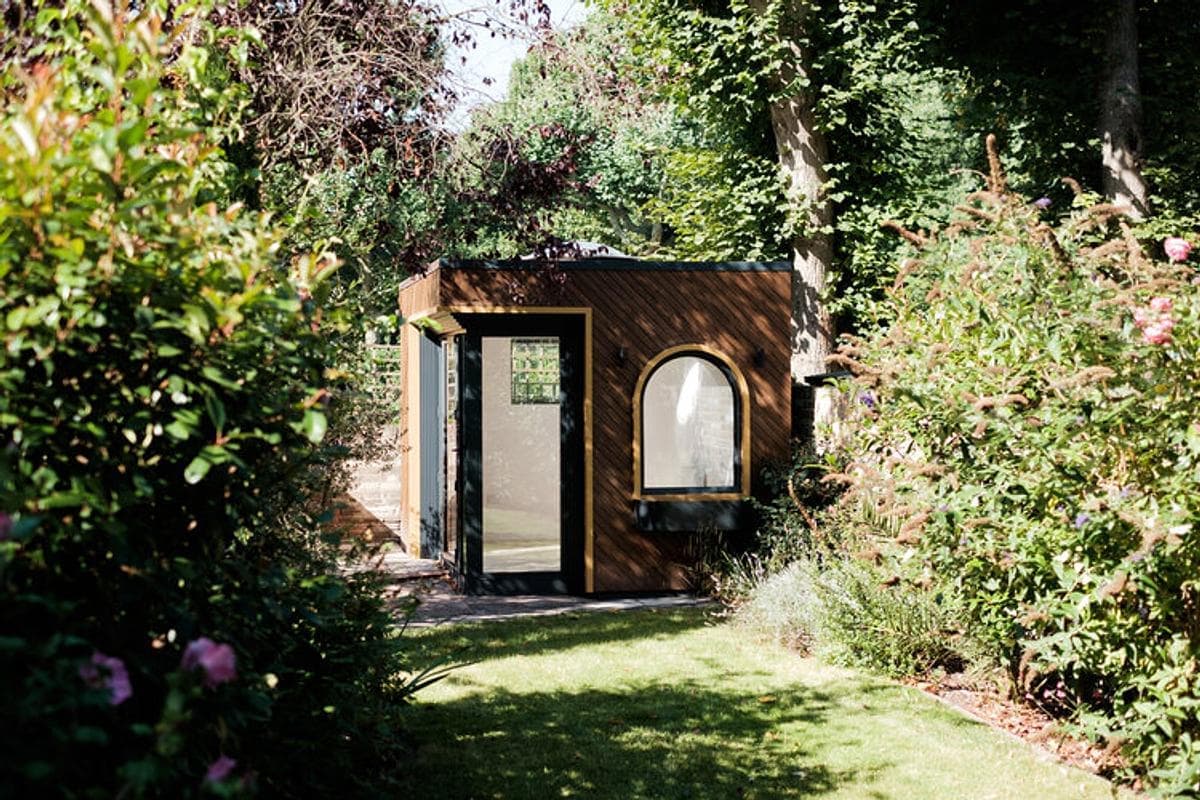 A Room for an Opera Singer, a garden studio by FAB Architects. Photograph by Matt Townsend.