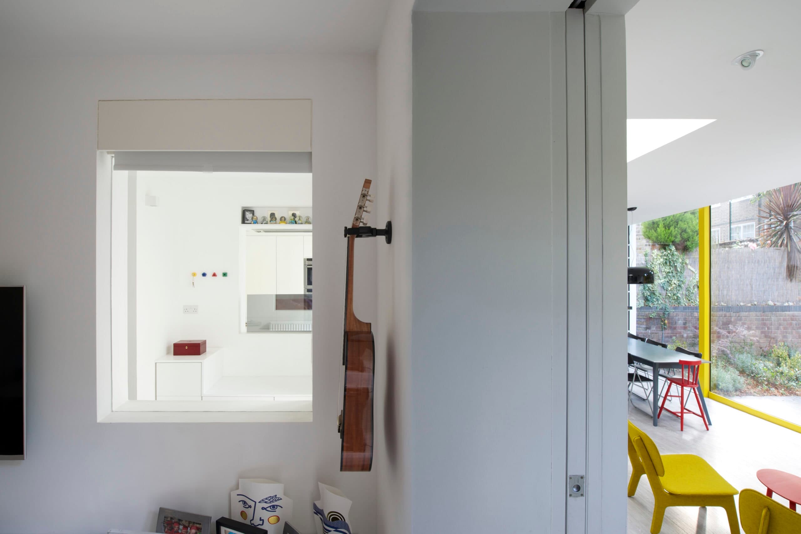 Passage connecting the internal spaces.