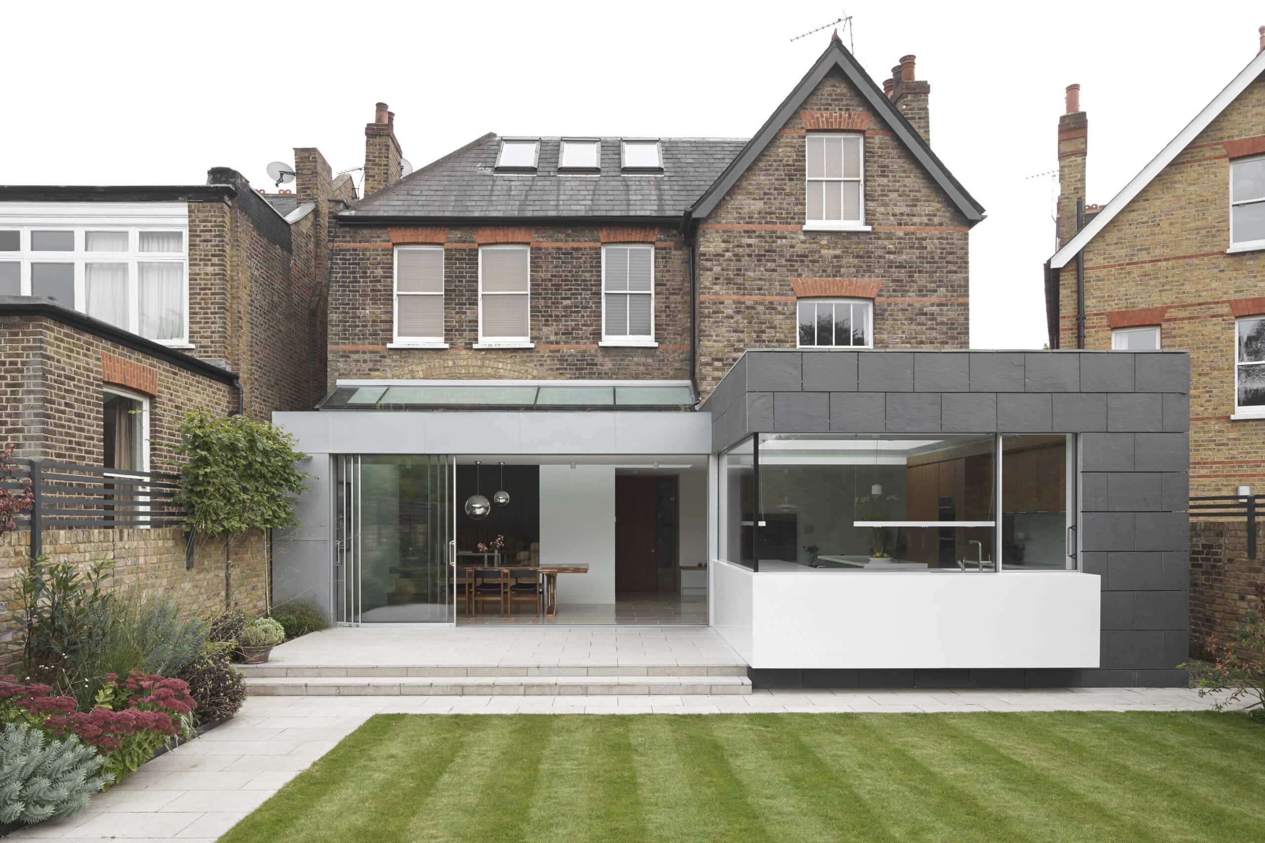 Rear extension facing the garden.