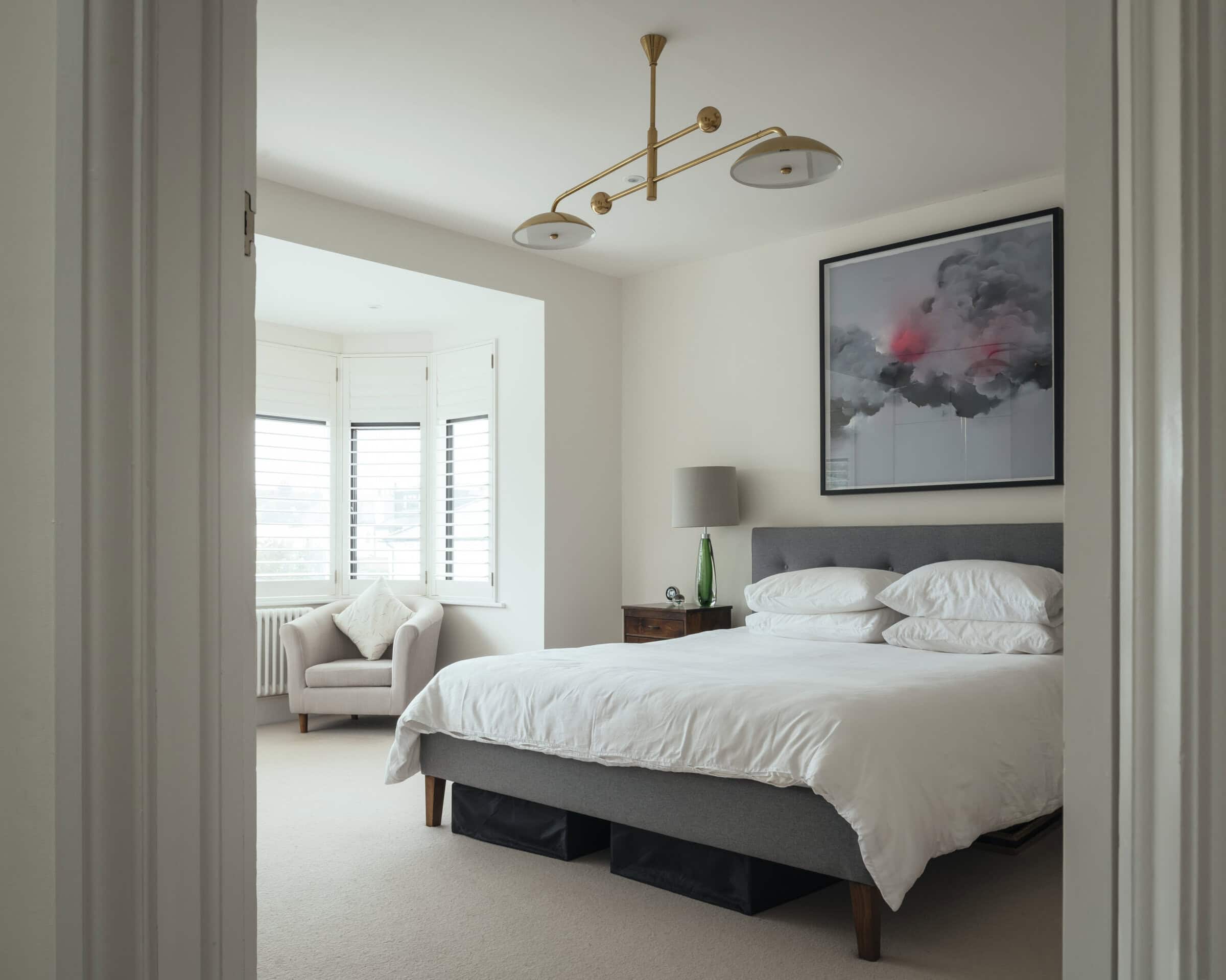 Bedroom interior.
