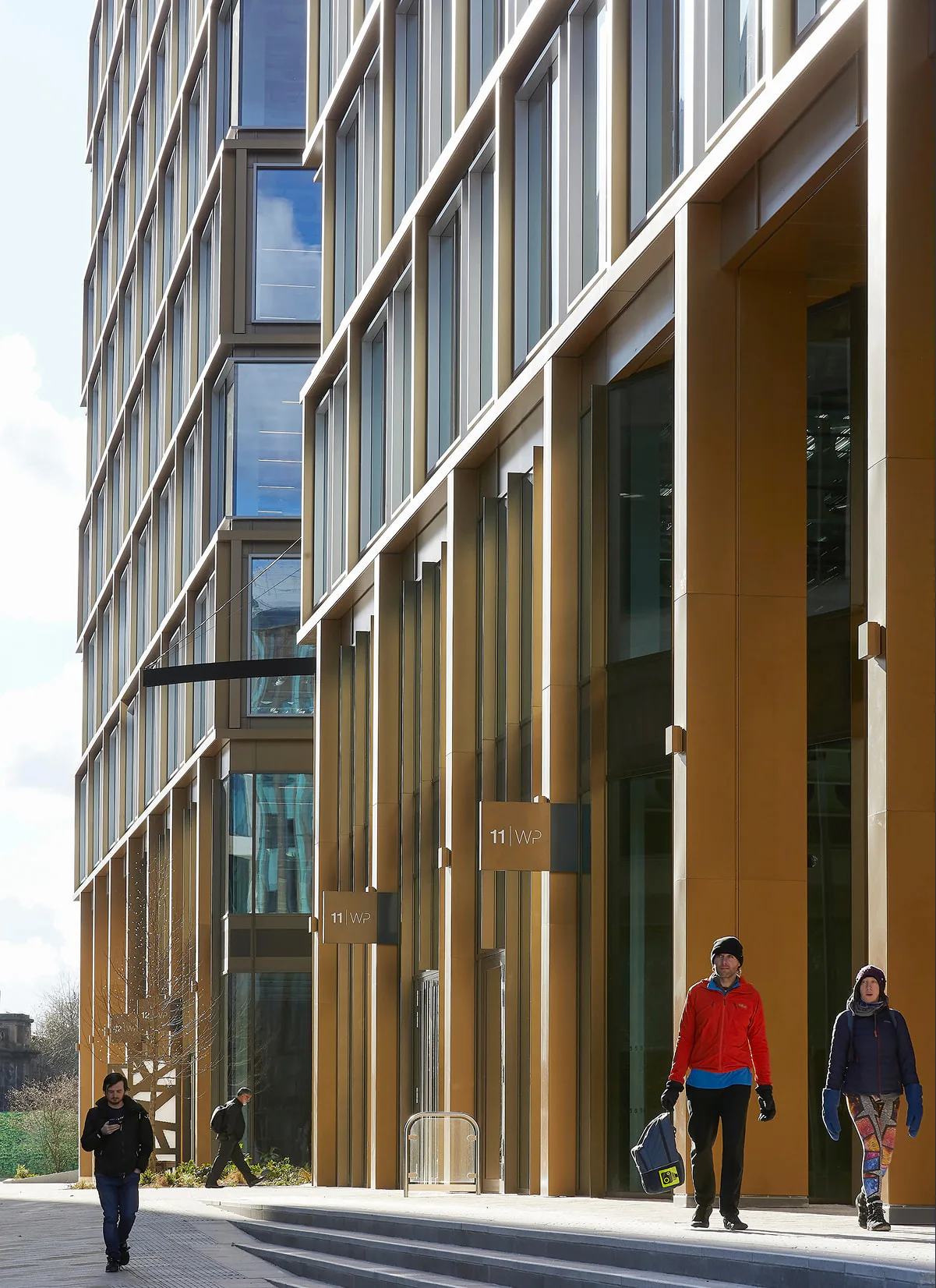 11 & 12 Wellington Place, street entrance