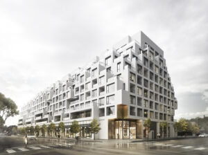 Bianca Condos exterior hero view, Teeple Architects, Toronto