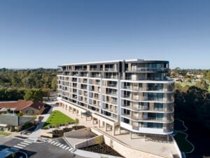 Australis at Rossmoyne Waters senior housing development by Hames Sharley, Perth