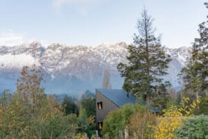 Cabin Andina Patagonica 4 by Forma Architecture in El Bolson, Argentina. Photograph by Francisco Galeazzi.