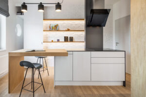 men's lair apartment interior by boq architekti, Prague
