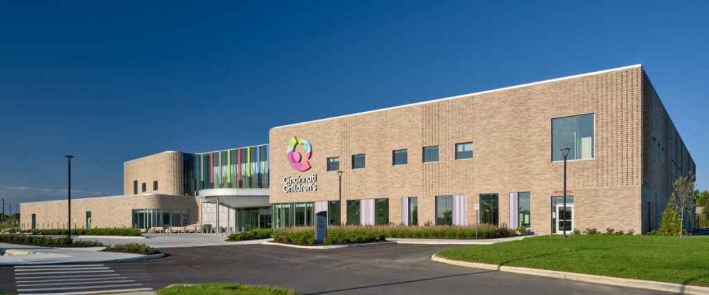 GBBN Architects healthcare project - Cincinnati Children's Eastgate