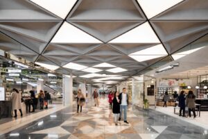 Canberra Centre Monaro Mall retail interior, Universal Design Studio