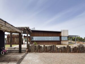 Mt Duneed House, corten steel and timber rural home by Lachlan Shepherd Architects