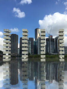 Totem City competition entry by Hindley and Co, render
