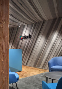 Slack Toronto Office interior by Dubbeldam Architecture + Design