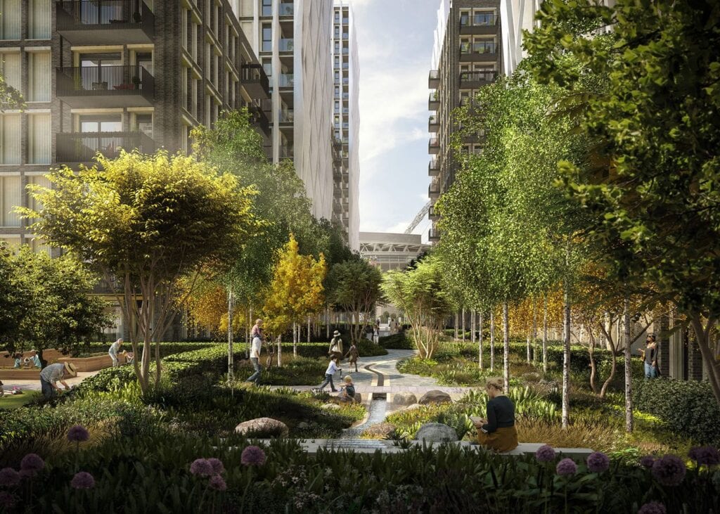 ColladoCollins mixed-use scheme at First Way, Wembley