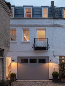 Inviting urban residence featuring modern design and warm, elegant ambiance.