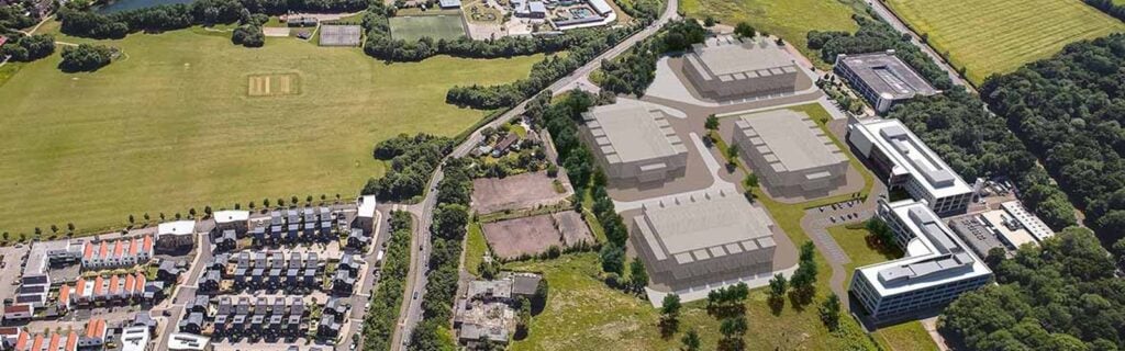 Hale Architecture commercial masterplanning project visualisation