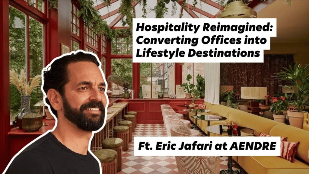 Eric Jafari of AENDRE on converting offices into extended-stay hotels