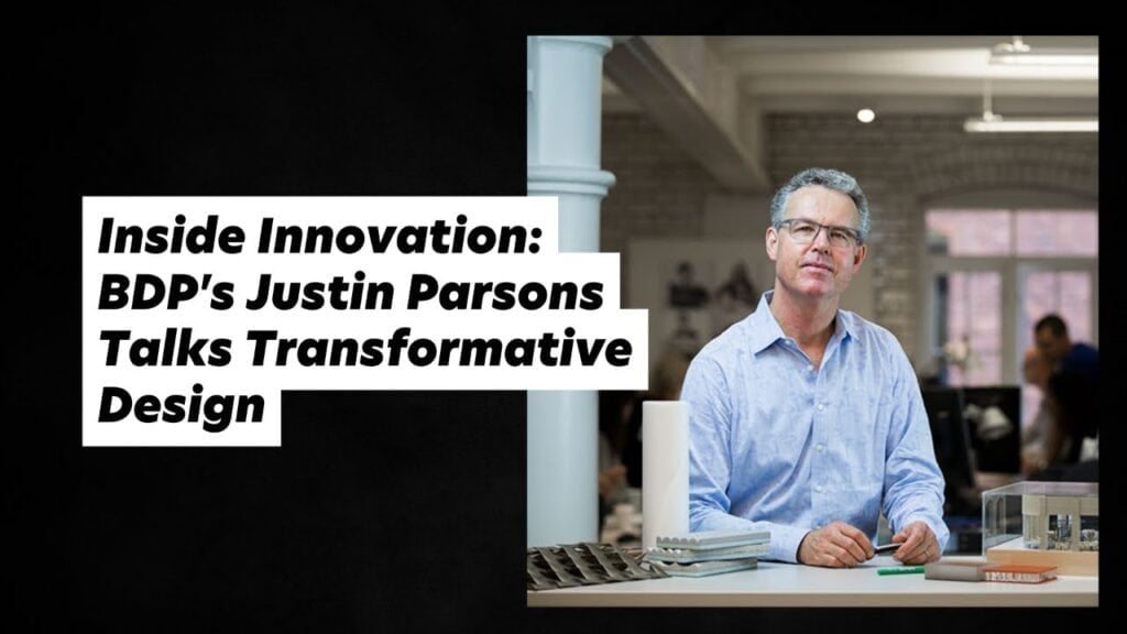 Justin Parsons of BDP on the Architecture Social podcast discussing interior design