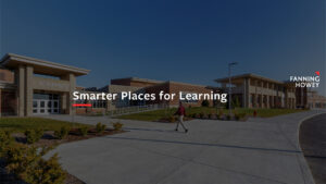 Modern educational institution with contemporary design by Fanning Howey, emphasizing smart learning environments.