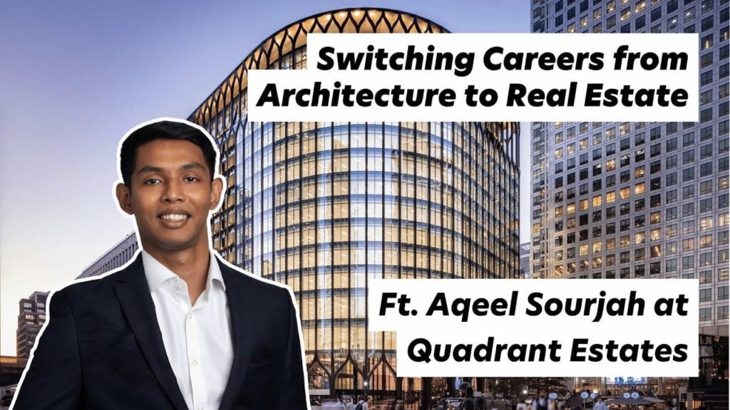 Switching careers from architecture to real estate CPD with Aqeel Sourjah